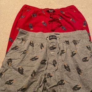 Polo sleeping joggers - 2 pair large